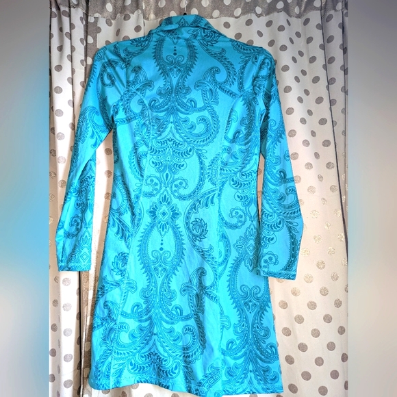Zippered Collar Dress S - Picture 2 of 7